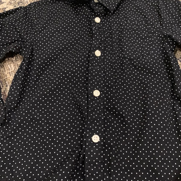 Crazy 8 Polka Dot Button Down Shirt - Picture 2 of 3
